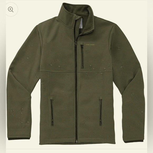 OVER UNDER HYDRATECH FLEECE JACKET OLIVE - XL
